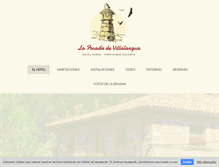 Tablet Screenshot of laposadadevillalangua.com